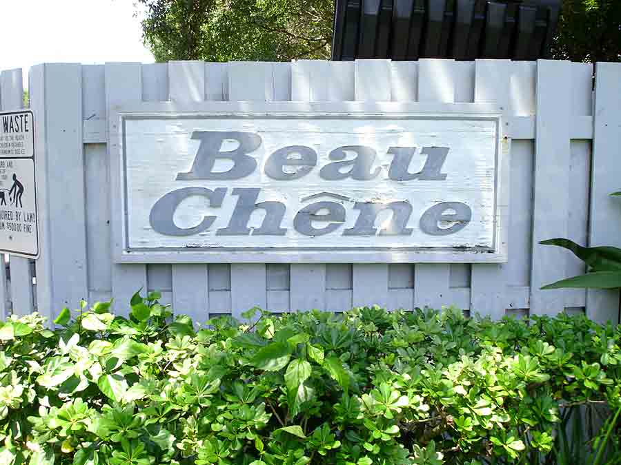 Beau Chene Signage